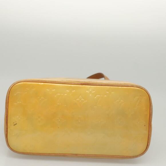 LOUIS VUITTON Monogram Vernis Houston Hand Bag Gris M91053 - Picture 9 of 13